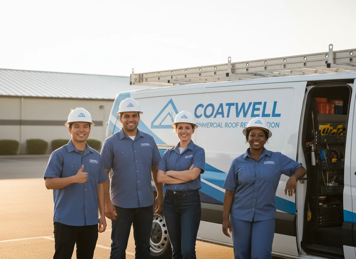 Commercial roof coating company in Martin, MI